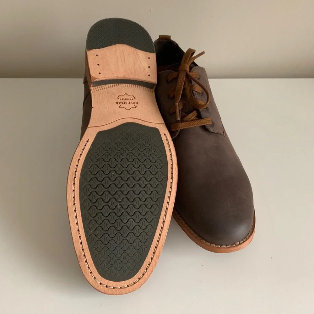 NEW COLE HAAN Nubuck Oxfords - Picture 12 of 13